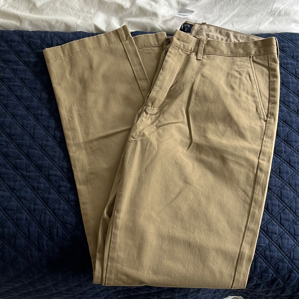 Jcrew tan chinos NWT